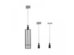 Espumador De Leite Elétrico, Espumador De Leite Recarregável Via Usb E Mini Misturador Com Duas Cabeças De Batedor