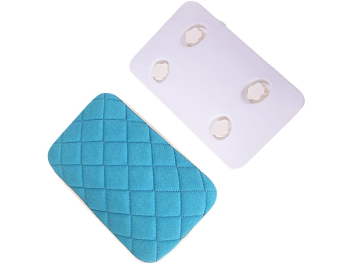 Escova Esfoliante Baluue Para Costas E Corpo, Esponja De Chuveiro Parede, Instalação Fácil Sem Ferramentas, Limpa