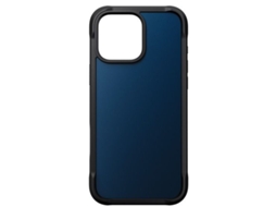 Capa Magsafe para iPhone 16 Pro Max NOMAD Resistente Anti-Riscos Azul