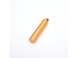 Frasco de Perfume Spray Reutilizável para Viagem Dispensador Portátil MDUG (10ml Dourado)