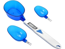 Balança Cozinha Digital 500g/0,1g com 3 Copos Medida, Lcd, Portátil, para Líquidos/secos: Leite, Chá, Farinha, Especiarias ZYBLSSBB
