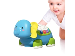 Brinquedo Educativo Para Bebês Que Estão Aprendendo A Engatinhar Elefante Musical Aprender Andar De