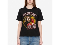 Rockinstone Rocky Movie Pain Prediction Black Adult T-shirt Size:m