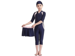 Traje de Banho Islâmico Fasst para Meninas, Modesto, Burkini | S/MARCA
