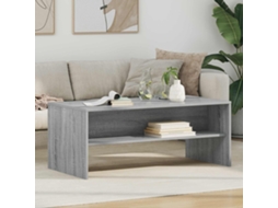 Vidaxl Mesa De Centro Cinza Sonoma 100 X 50 X 40 Cm