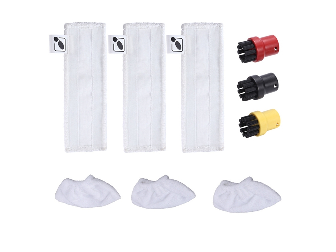 Panos de limpeza para esfregão, spray limpador de chão, almofadas de cobre, escovas para karcher sc1 sc2 sc3 sc4 sc5 limpador a vapor