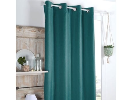 Cortina Blackout e Isolante Forrada com Lã Duck Blue 140X260 Cm LOVELY CASA