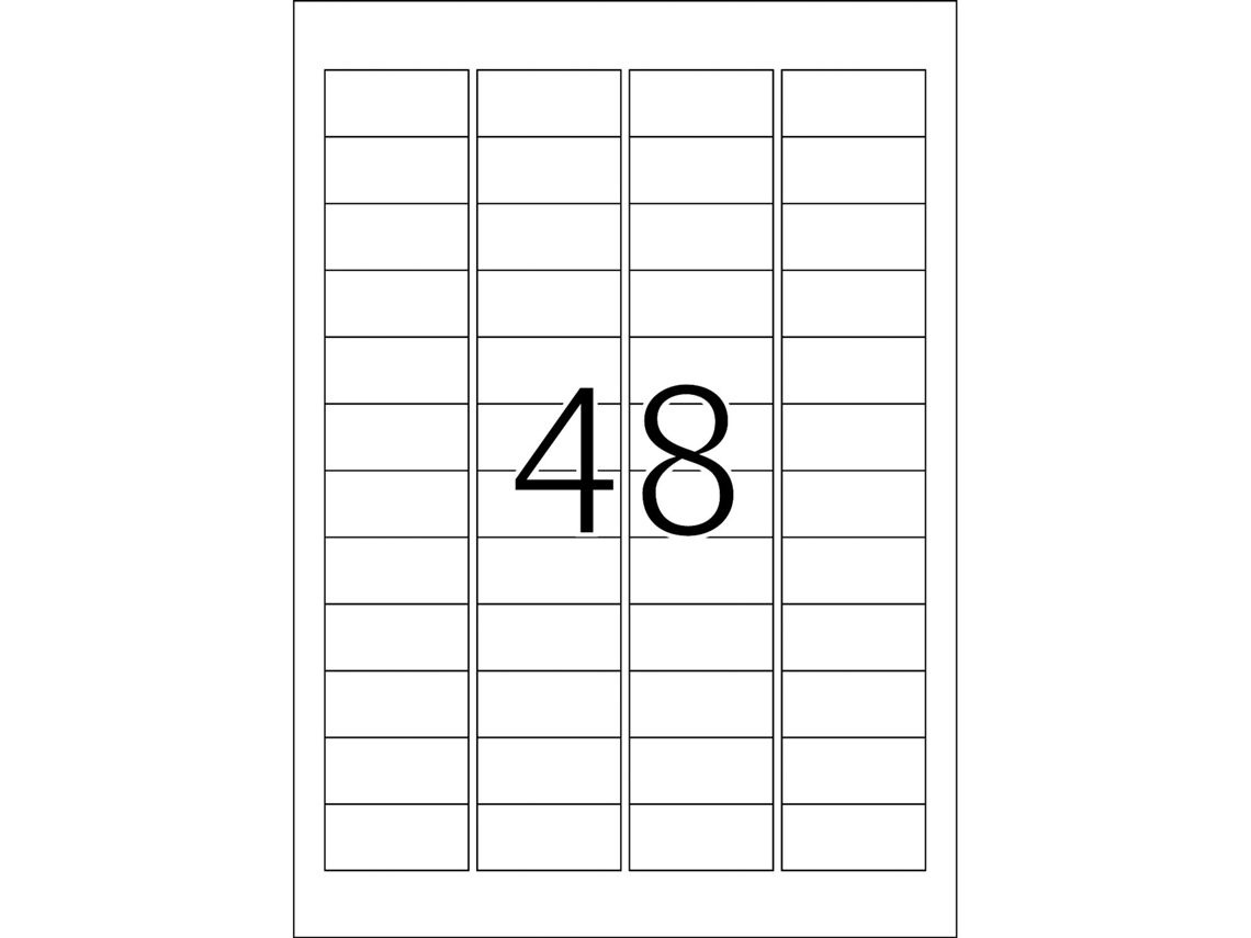 Etiquetas autocolantes HERMA 4607