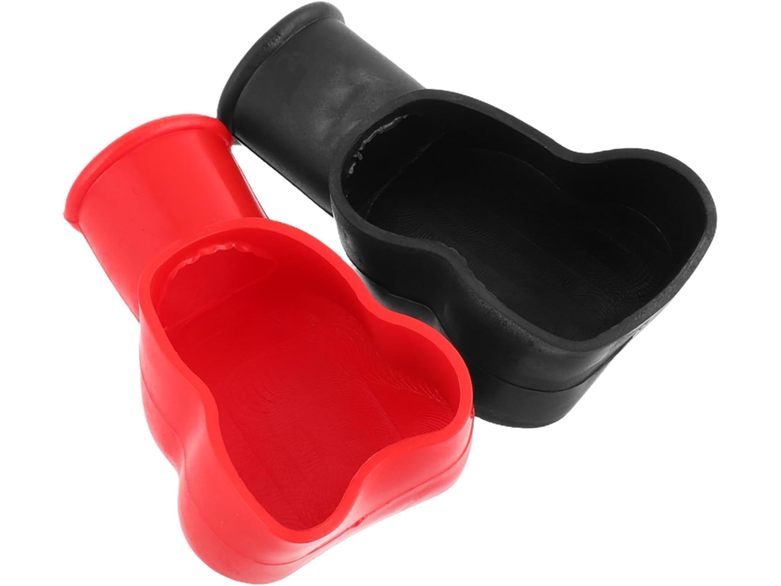 Almofadas isolantes de PVC para terminais de bateria, acessórios universais para carros.