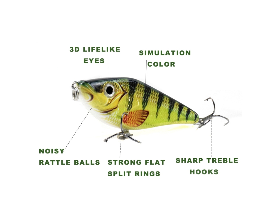 Isca Artificial Minnow 3.0in 0.5oz Sinking Lure