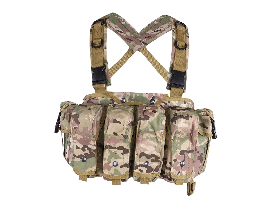 Colete Tático Leve para Treinamento Militar e Jogos de Combate S/MARCA