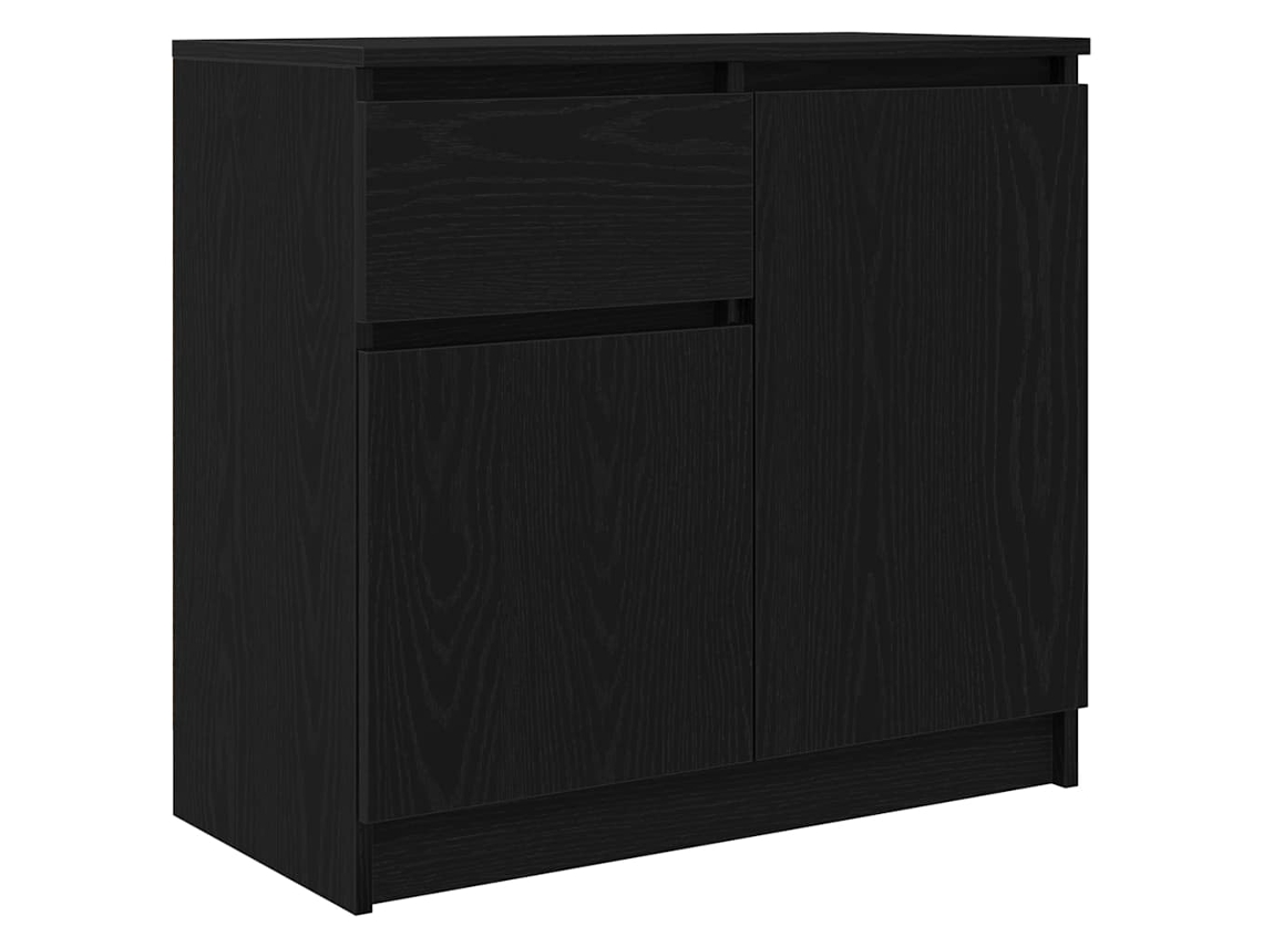Sideboard, Sideboards Vidaxl Preto Madeira Processada (n/a)
