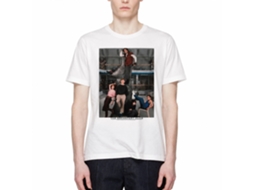 Rockinstone Breakfast Club Movie Liberry White Adult T-shirt Size:xxl