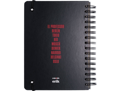 Caderno  Team Heist (A5)
