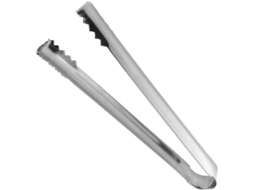 Pinça De Aço Inoxidável Para Churrasco, Carne, Servir Saladas, Cozinhar E Manusear Gelo Cabo Antiderrapante De Alta