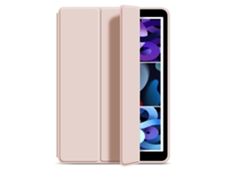 Capa Protetora Dobrável Em Três Partes Rosa Sakura Para Ipad Pro De 11 Polegadas, Com Dez Compartimentos Internos E Revestimento M Tuotuo