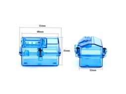 Caixa De Proteção Transparente À Prova D'água Para Esc Receiver, Compatível Com Huanqi 727 Slash, Acessório Para Barco De Controle Remoto