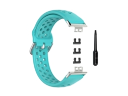 Pulseira De Silicone Estilo Esportivo Para Huawei Watch Fit 18mm (branca)