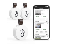 Lurelia Termohigrómetro Bluetooth, Sem Fios, Máx./mín