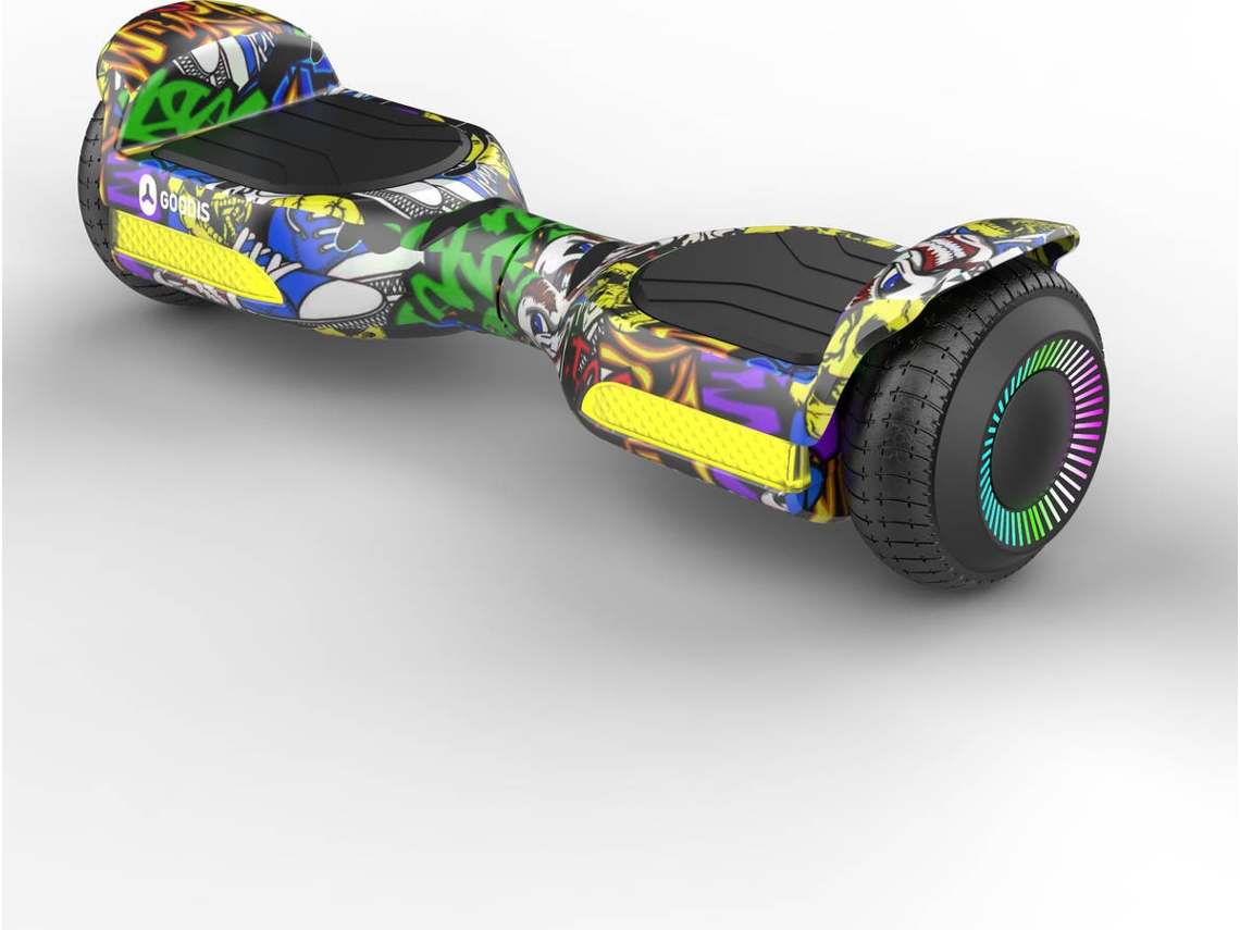 Hoverboard GOODIS Grafitti (Autonomia: 	8-10 Km - Velocidade Máx: 12 km/h)