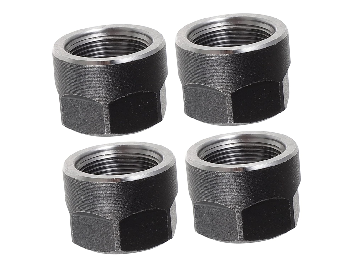 Porca De Pinça Er11 Para Fresadora, Aço Cromado, Furos De Balanceamento, Pacote Com 4 Peças Para Ferramentas E Brocas