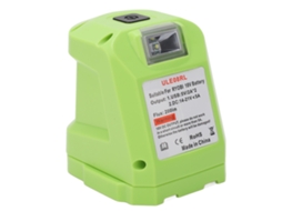 Laxiscreed Conversor Com Bateria De 18v Lithium, Faro Led E Porto Usb 5v 2a