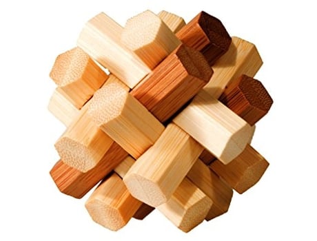 Puzzle FRIDOLIN Madeira - Vermelho - 9 x 9 x 9 cm)