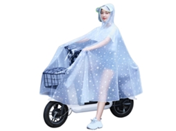 Impermeável Feminino para Ciclismo Bicicleta Elétrica Scooter | S/MARCA