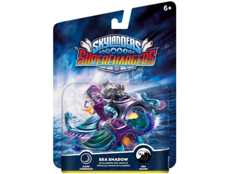 Figura Skylanders Superchargers - Veículo - Sea Shadow — Coleção: Skylanders Superchargers