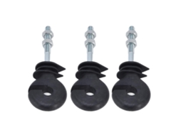 Btseuriy Conjunto De 50 Isoladores Para Cerca Elétrica Com Rosca M6,