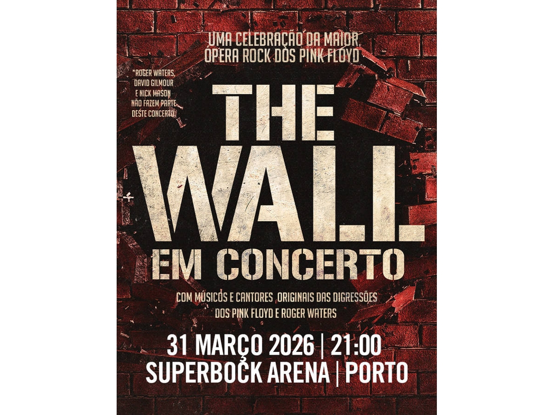 Bilhete The Wall - in Concert