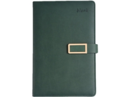 Profissional A5 Verde Vintage, Bloco De Notas Manual Eficiente Com Fecho Magnético, Caderno De Gokoco