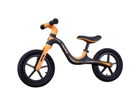 Bicicleta de Equilíbrio BEUNIK para Criança Idade Mínima: 2 Anos Laranja e Preto