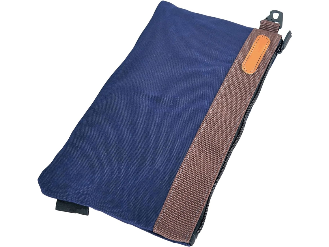 Bolsa para ferramentas industriais em lona resistente a arranhões, organizador profissional, grande capacidade, 30,5 x 2,5 x