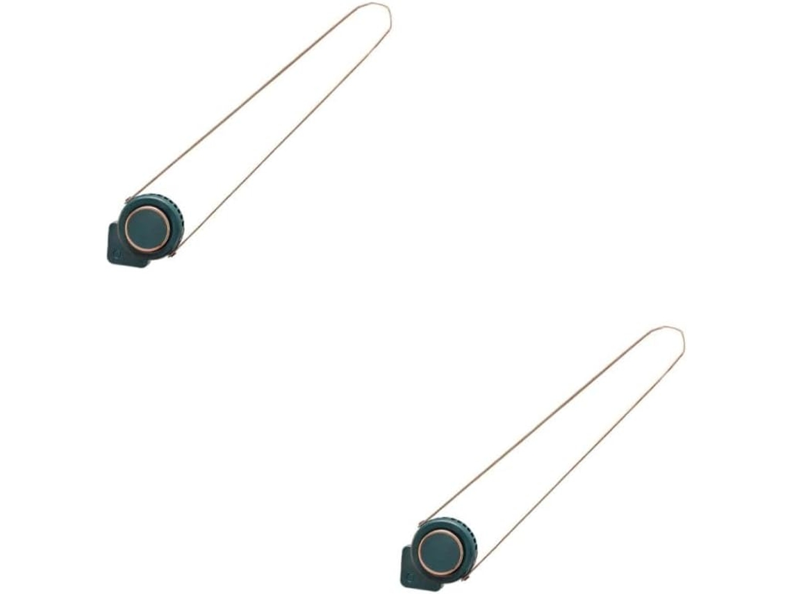 2 Mini Ventiladores Portáteis Usb para Pescoço, Ideais para Escritório e Atividades Ao Ar Livre SFUSHOS