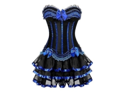 Conjunto de Corset Overbust Veloriskku