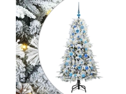 Conjunto 1 Decoração De Natal Vidaxl Branco Plástico (150 Cm)