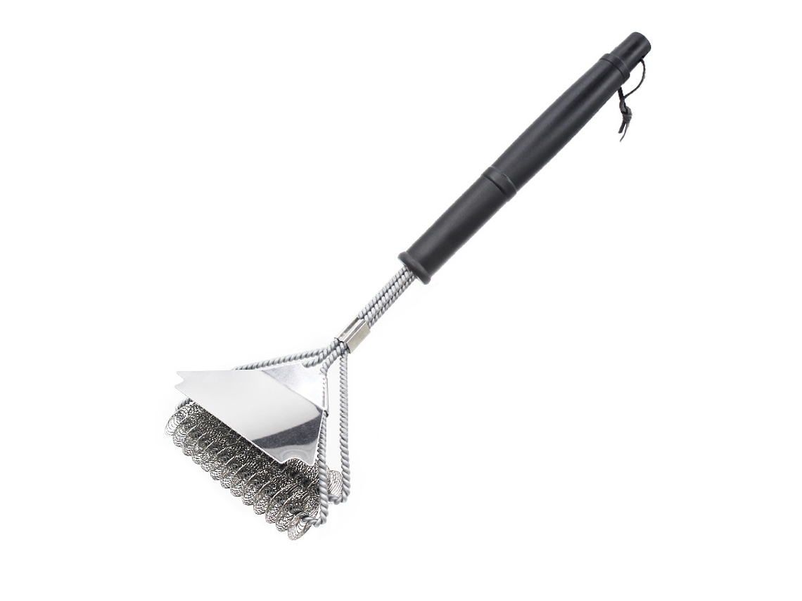 Escova 3 em 1 para Grelha, com Raspador AQUAFORGE