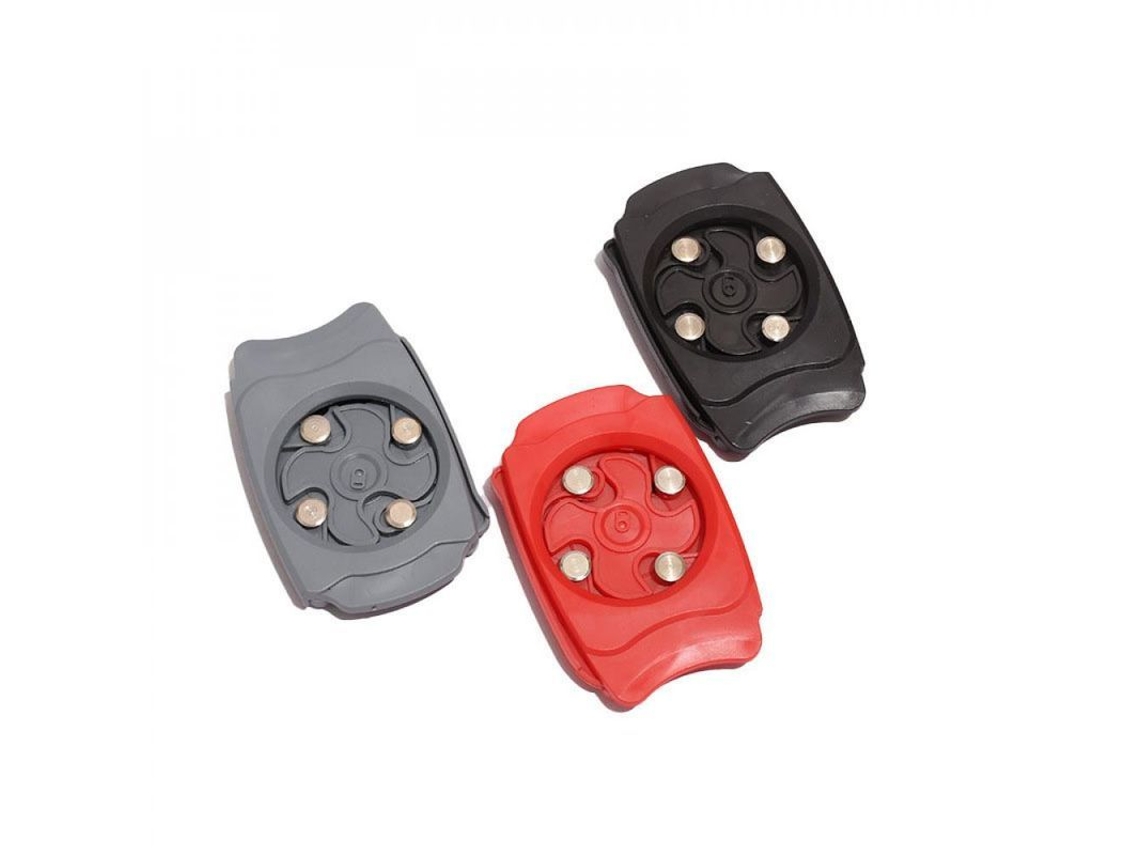 Abridor de latas multifuncional Rebe, aço inoxidável e ABS, preto, cinza e vermelho, 11 x 7,2 cm, acessório de cozinha, vermelho