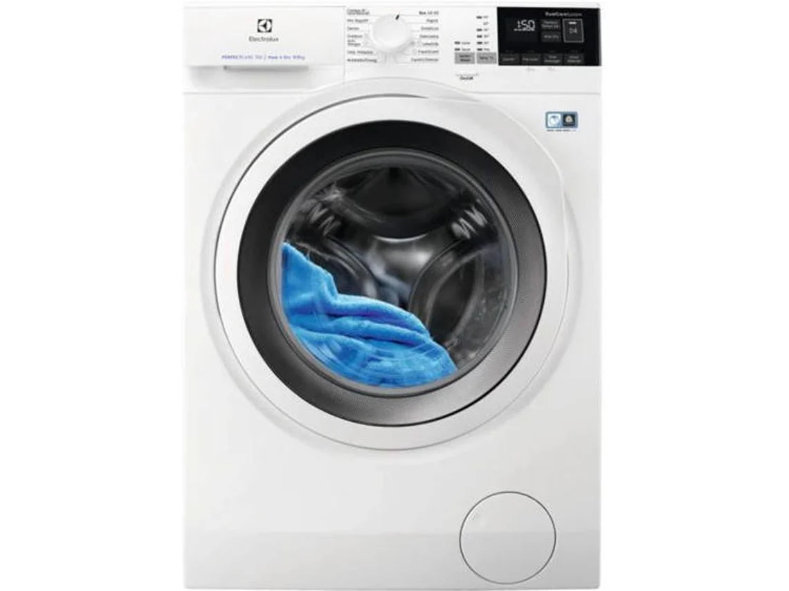 Máquina de Lavar e Secar Roupa ELECTROLUX EW7W4943EB (9 kg - 1400 RPM - Branco)