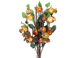 5Pcs Flor de Romã de Simulação ALLINLESS
