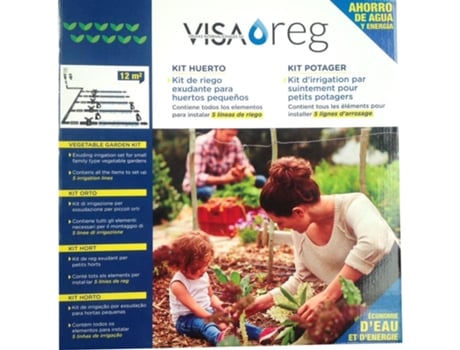 Kit De Rega Por Exsudação 12m² VISAREG