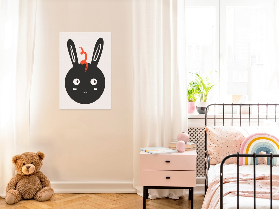 Quadro ARTGEIST Rabbit Sees Everything (1 Part) Vertical (20x30)