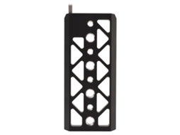 Dovetail Mount Plate 5 Inch Aluminum Alloy Lightweight Camera Safety Dovetail Plate With 1/4 3/8 Inch Thread Hole For Bmpcc4k6k A7s3jtz Camera Cage