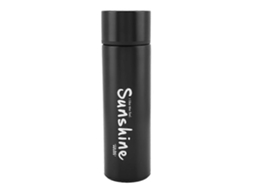 Garrafa Térmica De Aço Inoxidável Com Isolamento A Vácuo De 500ml Para Café, Chá E Viagens (preta)
