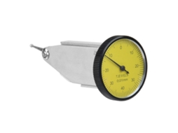 Indicador de teste de trilhos de encaixe em cauda de andorinha, escala de 0 a 0,8 mm, ferramenta de medição de 0,01 mm.