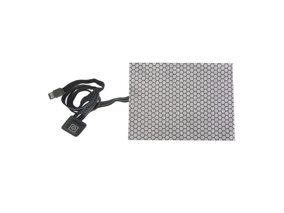 Aquecedor De Roupa Flexível Com Aquecimento Rápido E Uniforme, Resistente À Flexão E Seguro, Para Colete E Jaqueta