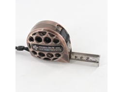 Fita Métrica De 3m/5m/7,5m Régua De Aço Métrica Bronze 5m 19mm Bronze Slowmoose
