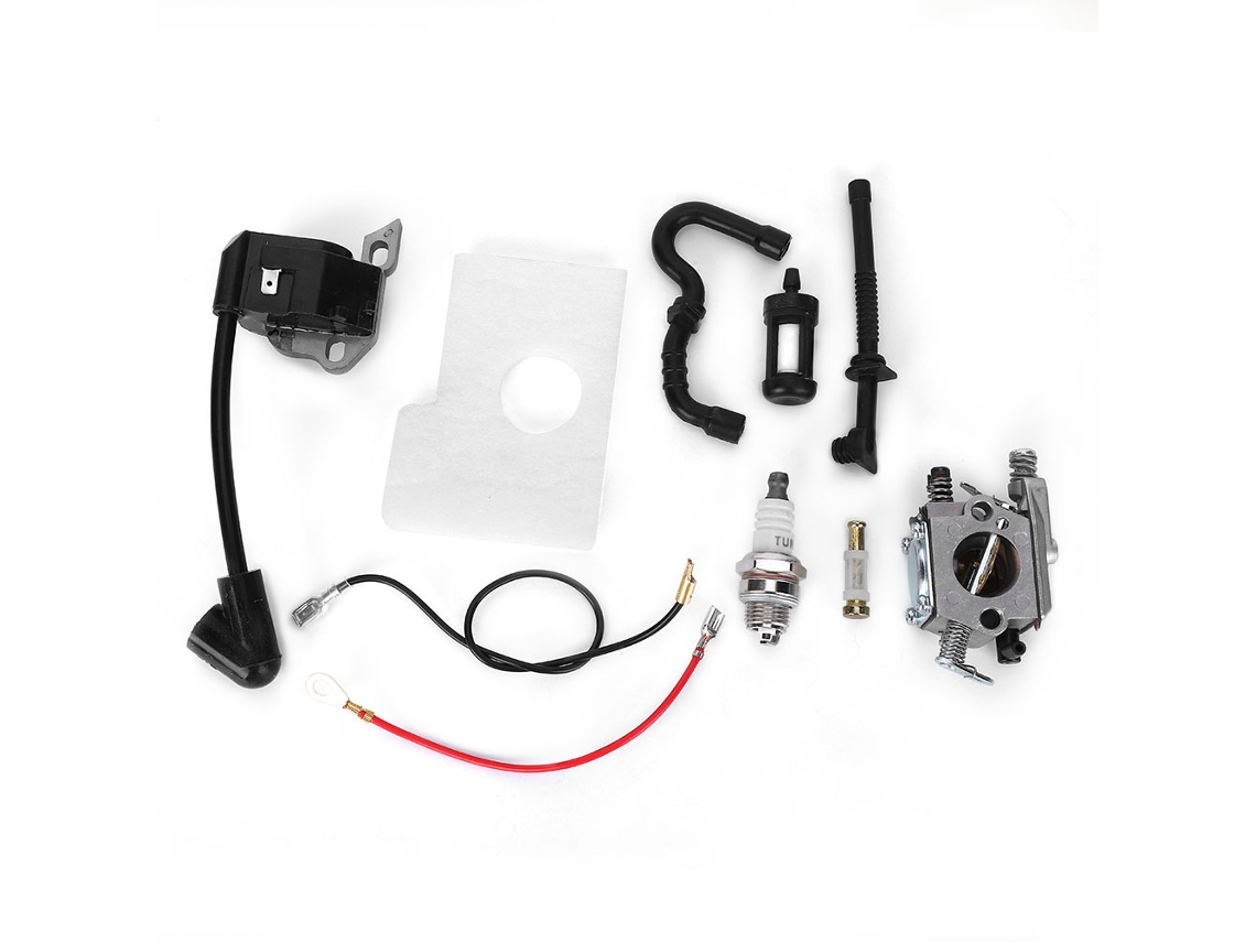 Kit De Carburador, Encendedor E Filtro De Ar Para Motosserra Stihl 017 018 Ms170 Ms180 Peça De Reposição