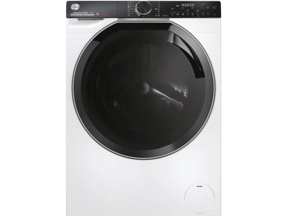 Máquina de Lavar e Secar Roupa HOOVER H7D 4128MBC8-S (8/12 kg - 1400 RPM - Branco)